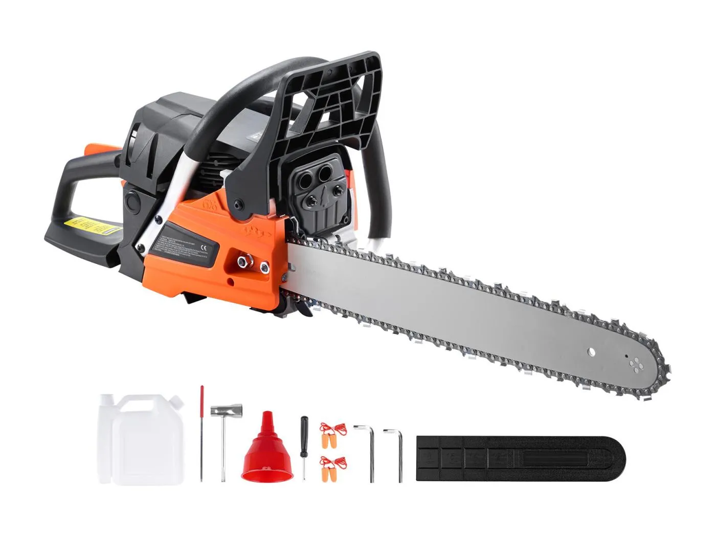 Benzin-Kettensäge SucceBuy 52CC 45.7cm, Benzinbetriebener Holzschneider