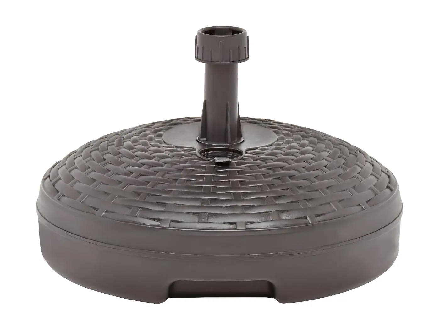 Dewey Sonnenscrmständer Sand/Wasser 20 L Braun Kunststoff Rattan