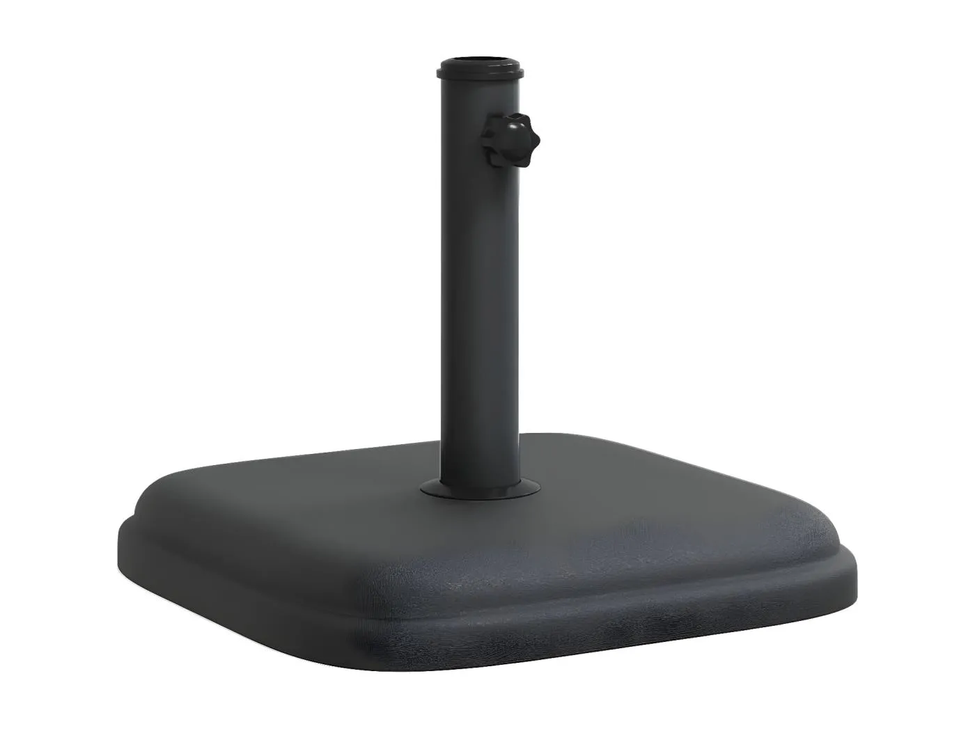 Garden Furniture -  Sonnenscrmständer Ø32/35/38 mm Mast 11 kg Quadratisch