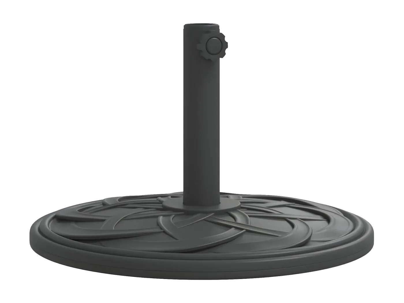 Wampum  Sonnenscrmständer für Ø38/48 mm Mast 12 kg Rund