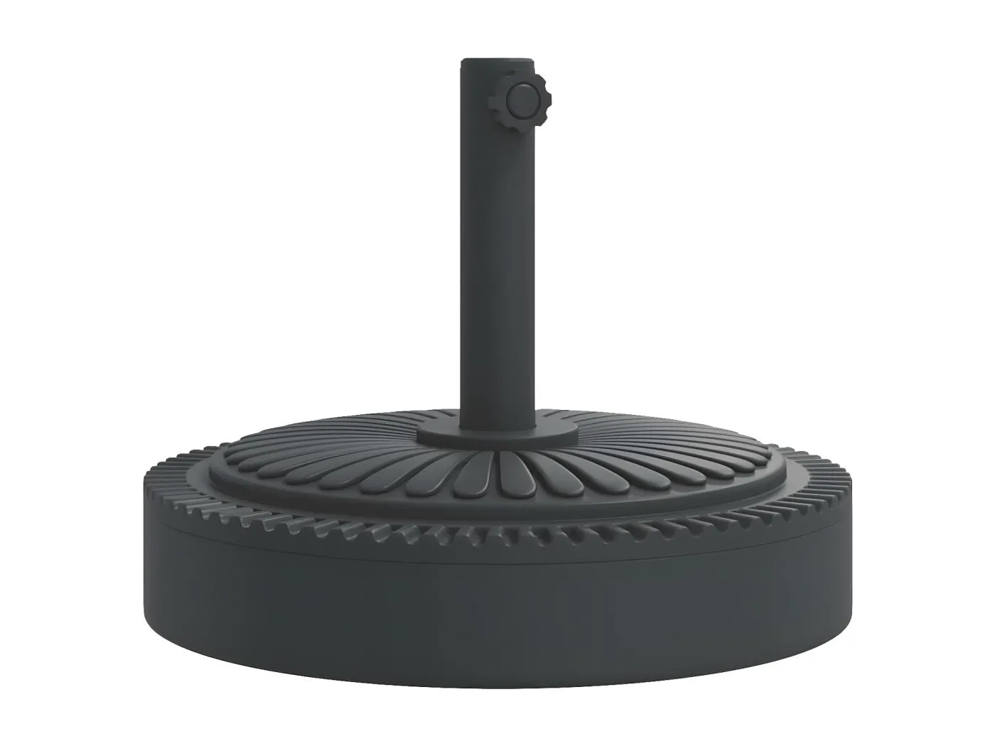 Tiar  Sonnenscrmständer für Ø38/48 mm Mast 25 kg Rund