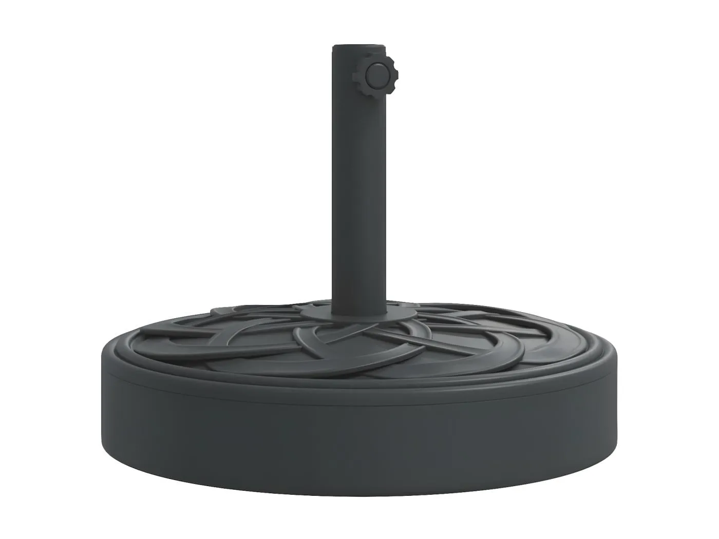 Wampum  Sonnenscrmständer für Ø38/48 mm Mast 25 kg Rund