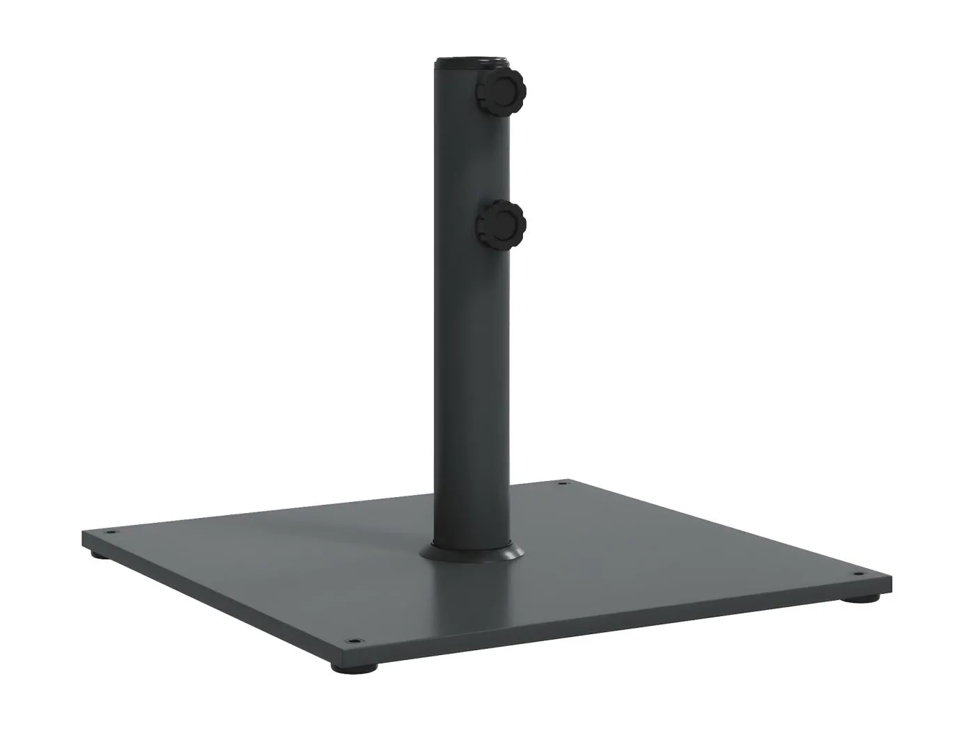 Karvia Sonnenscrmständer Ø32/38/48 mm Mast 17 kg Quadratisch