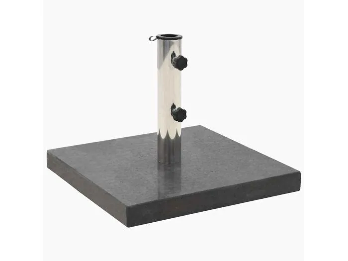 Jessica Sonnenscrmständer Granit 28,5 kg Quadratisch Schwarz