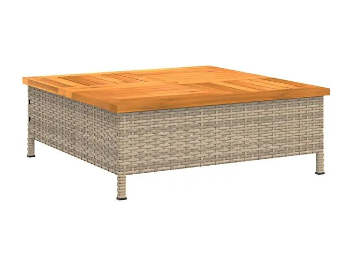 Corigliano-Rossano Verkleidung für Sonnenscrmständer Beige 70x70x25 cm Akazie