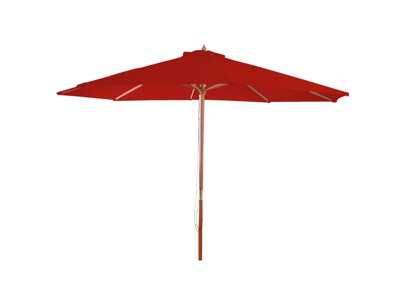 Sonnenschirm Lissabon III rund, Rot