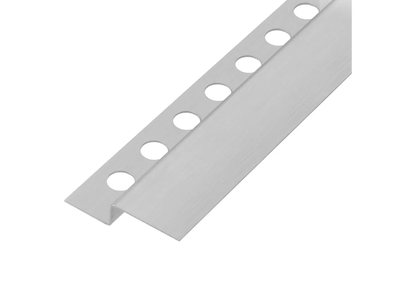 Douchebakstrip Vooraan Rea 120Cm Brush Nickel