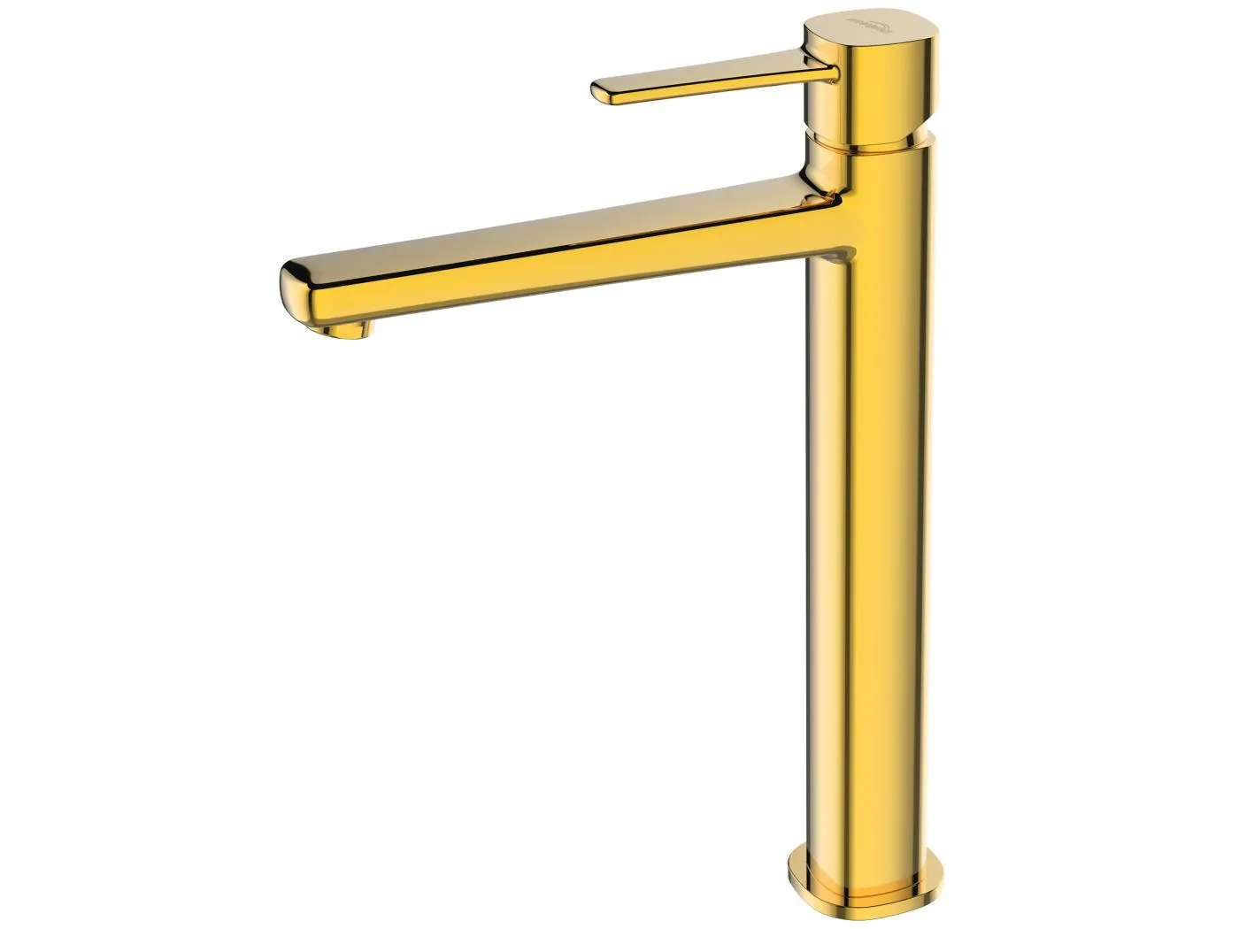 Waschtischarmatur Gold Groß Einhebelmischer Glamour