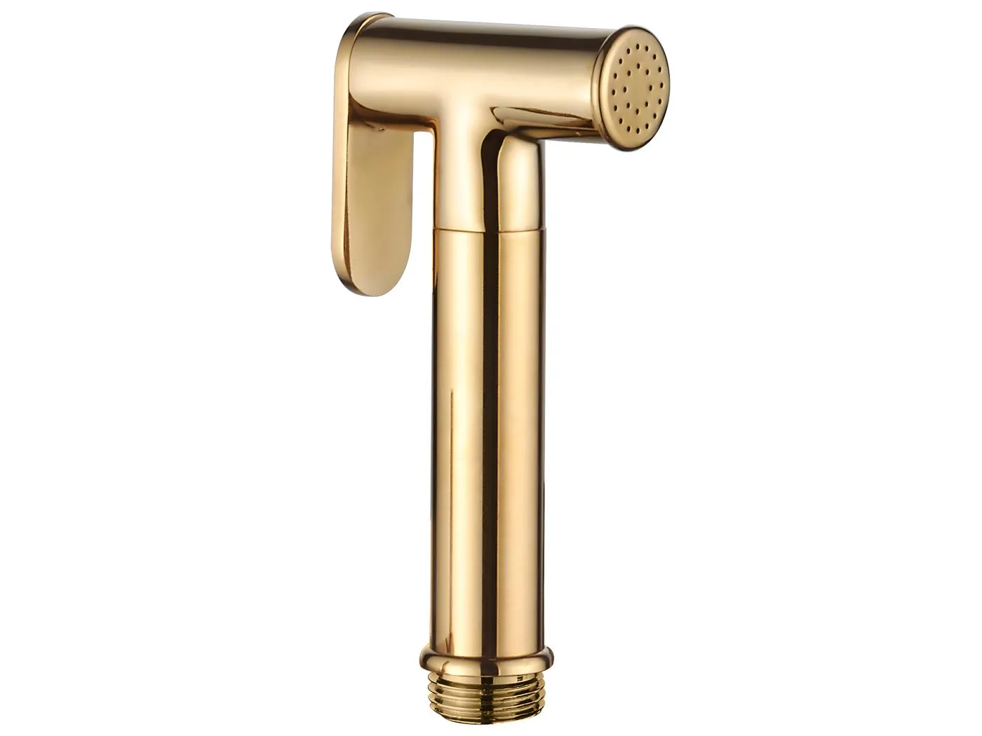Bidetarmatur Duschkopf Gold Einhebelmischer