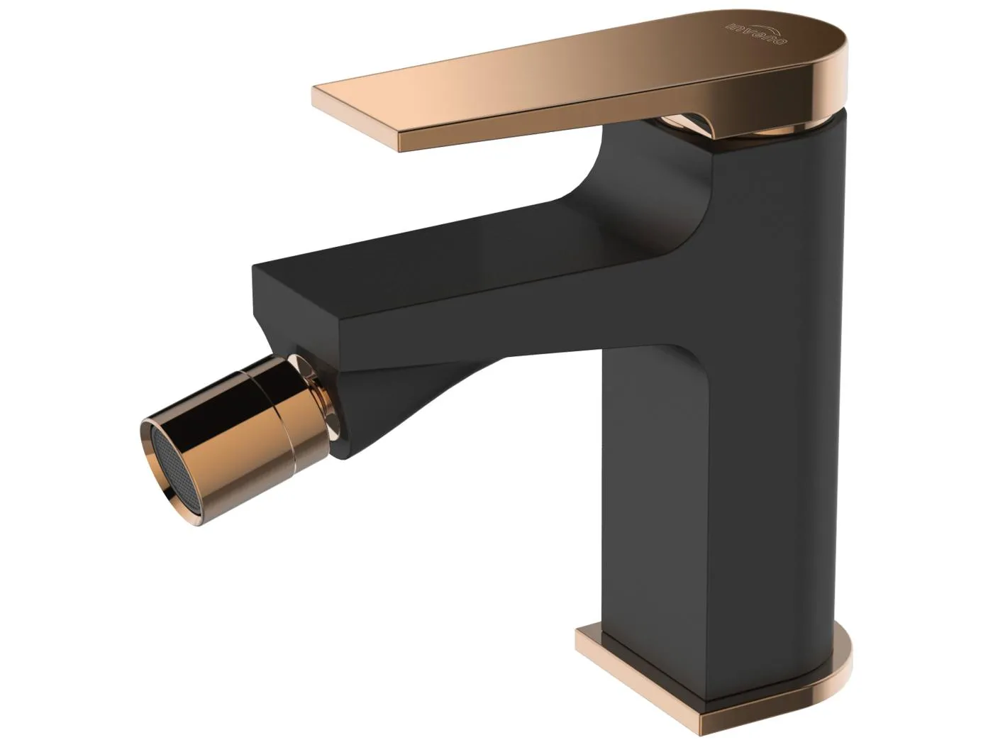 Bidetarmatur Schwarz Einhebelmischer Midnight