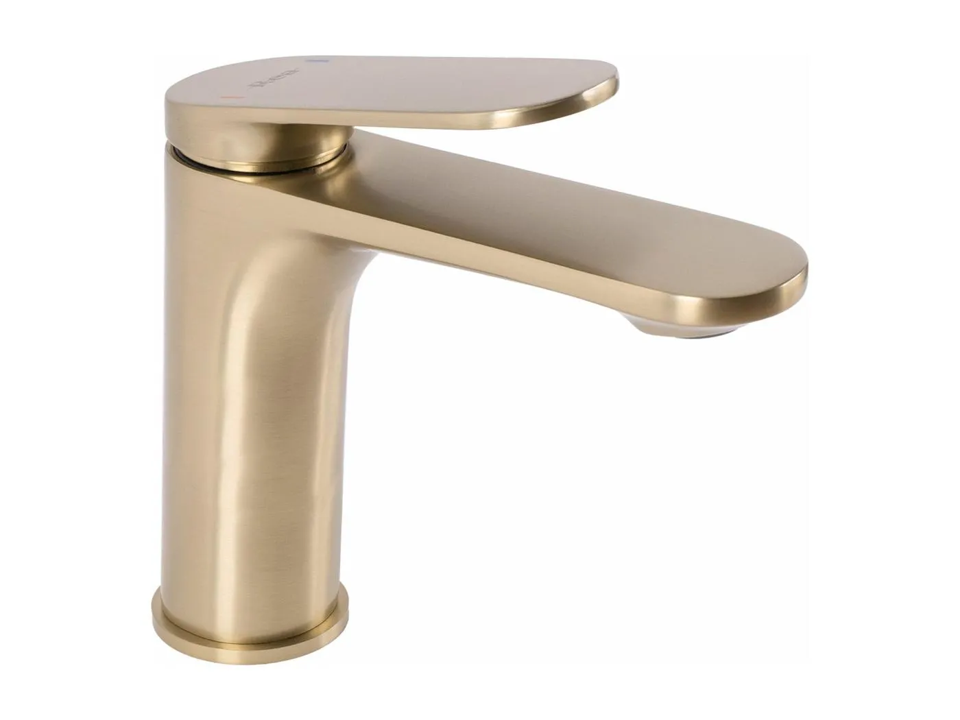 Waschbeckenarmatur Rea Marco Low Brush Gold