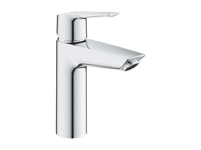 Waschtischbatterie GROHE Quickfix Start 2021 mit Push-Open Ablauf chrom