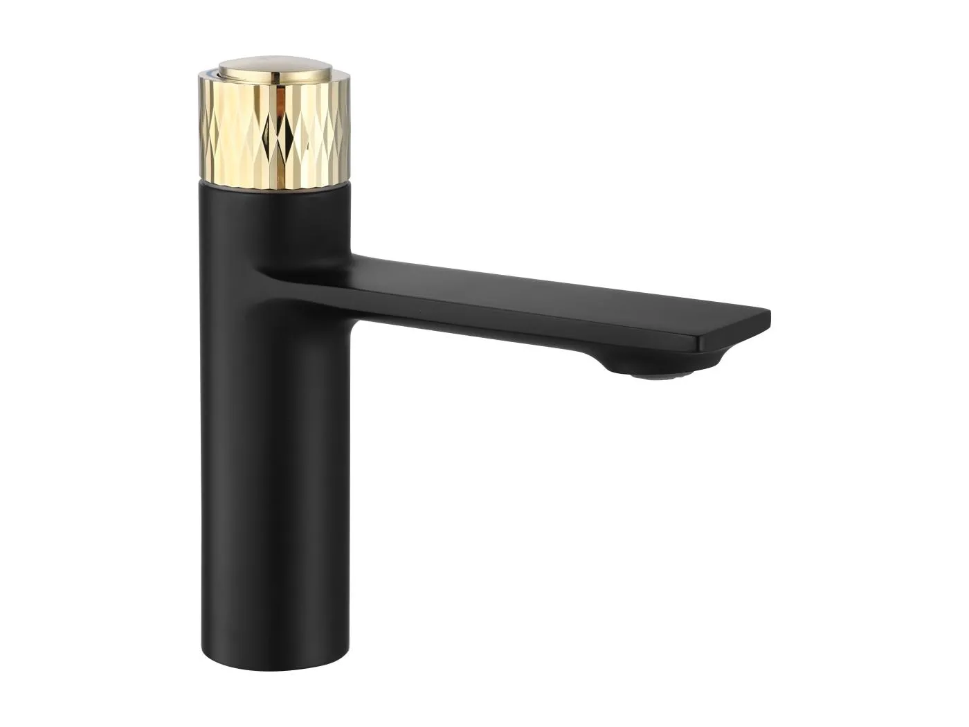 Waschbeckenarmatur Rea My1902-2Xbg Storm Low Black/Gold