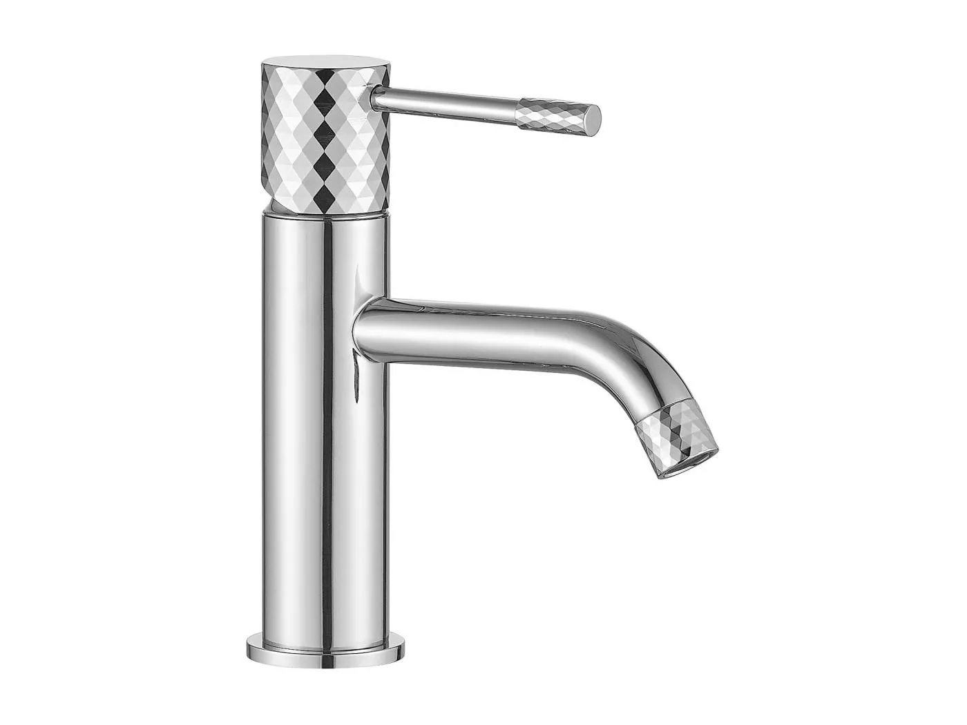 Waschbeckenarmatur Rea Lungo Diamond Low Chrome