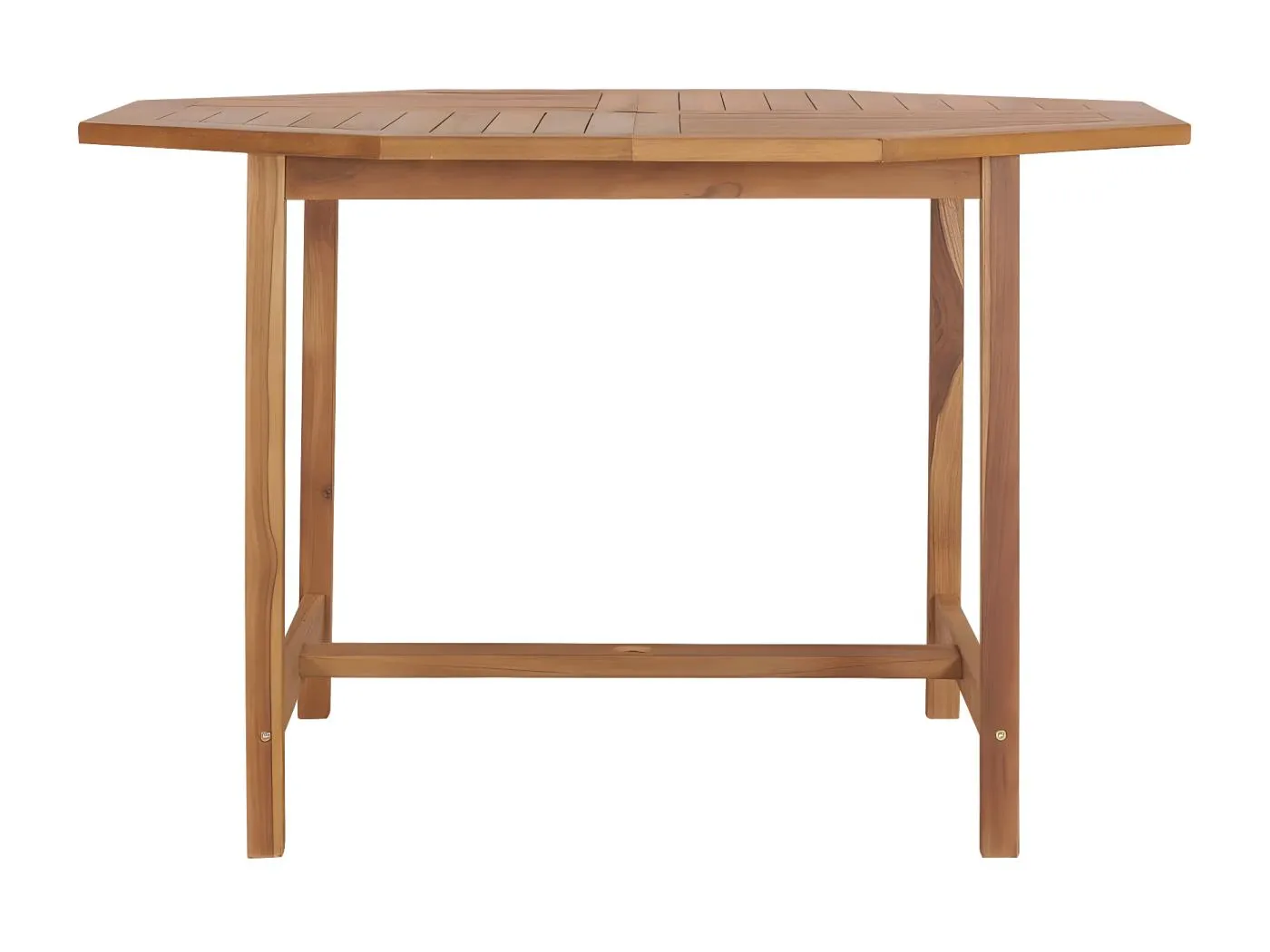 Cemil Garten-Esstisch 110x110x75 cm Massivholz Teak