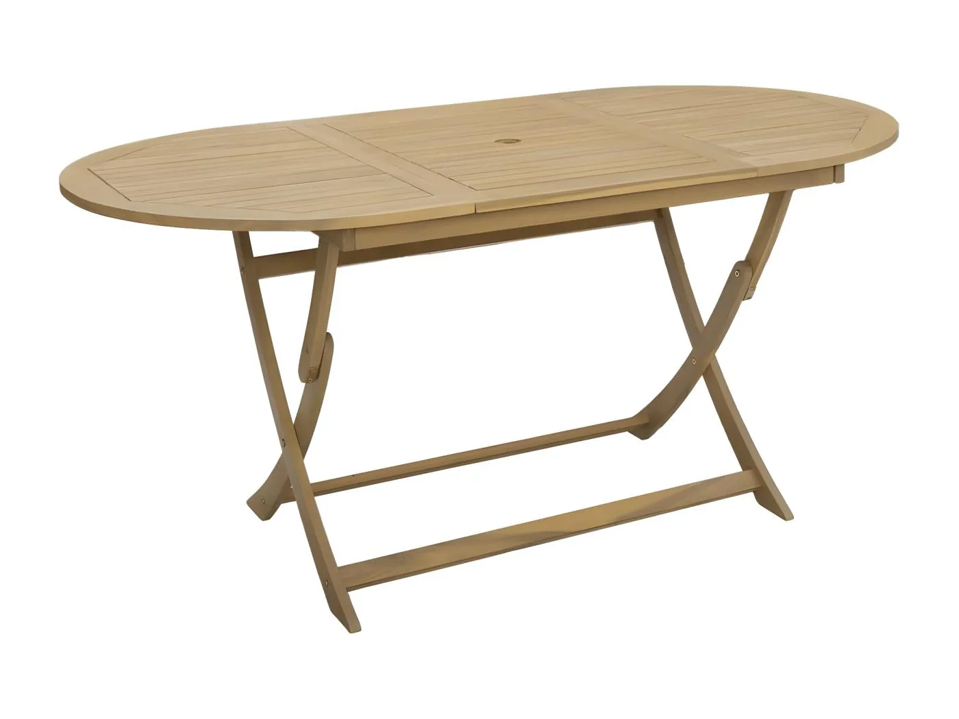 Celronor  Gartentisch Klappbar 160x85x75 cm Massivholz Akazie