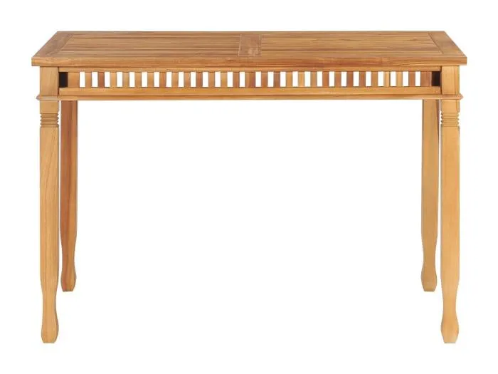 Yunus  Garten-Esstisch 110x65x80 cm Massivholz Teak