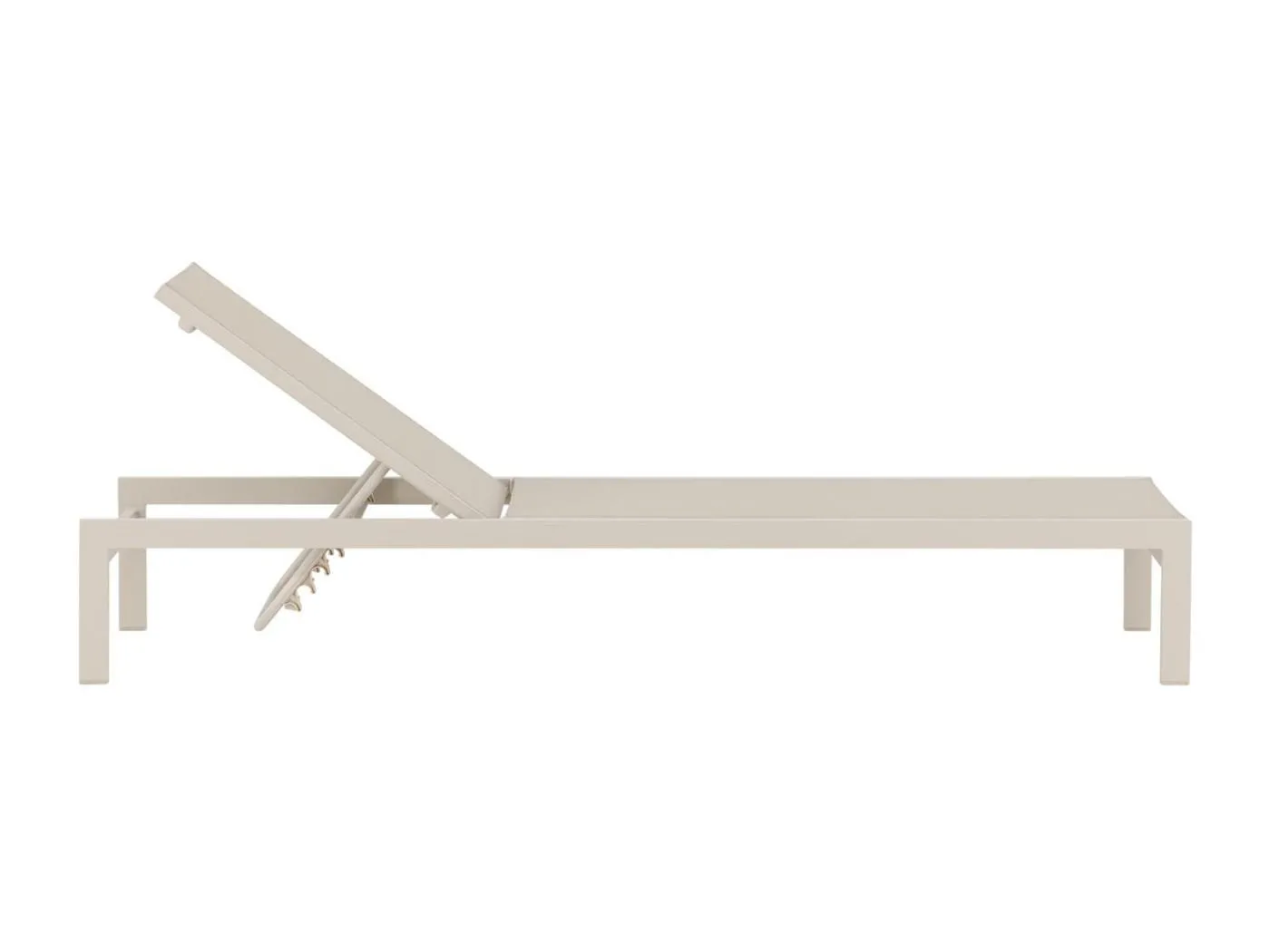 Copacabana Sonnenliege beige.