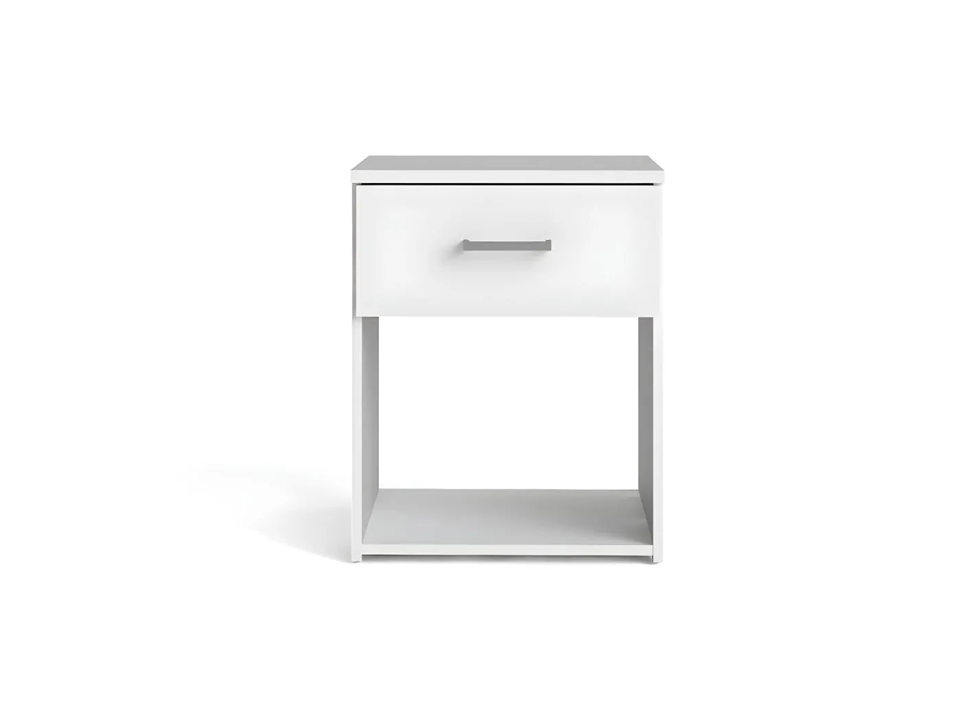 Spell Nachttisch 1 Schublade und 1 Ablage weiss.
