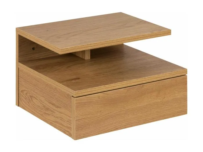 Ashlan Nachttisch 1 Schublade Natur.