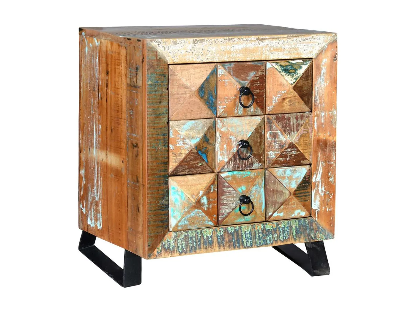 Couchtisch  aus recyceltem Holz