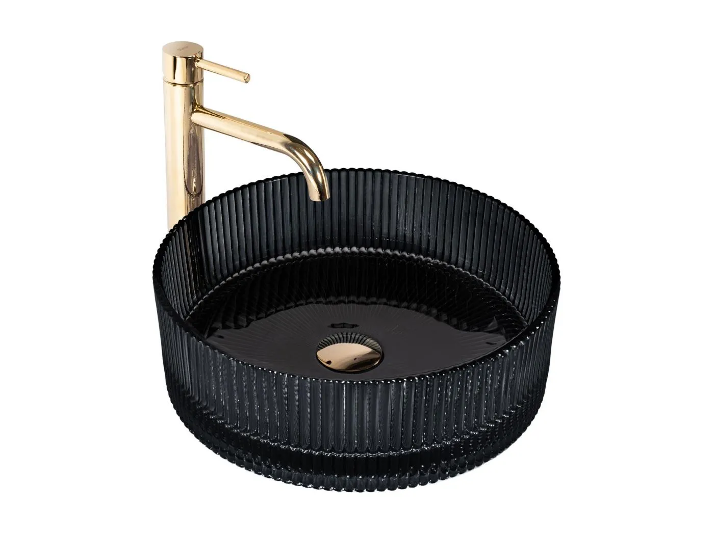 Aufsatzwaschbecken Rea Ingrid 36 Black