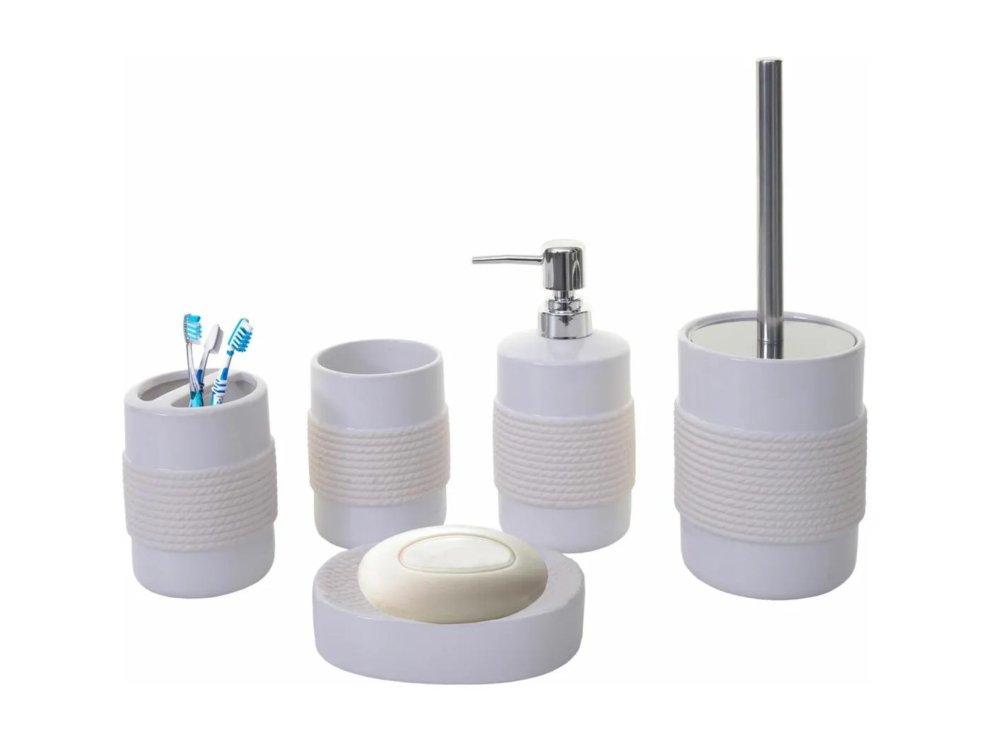 Badset MCW-C73 (5-teilig), Weiß