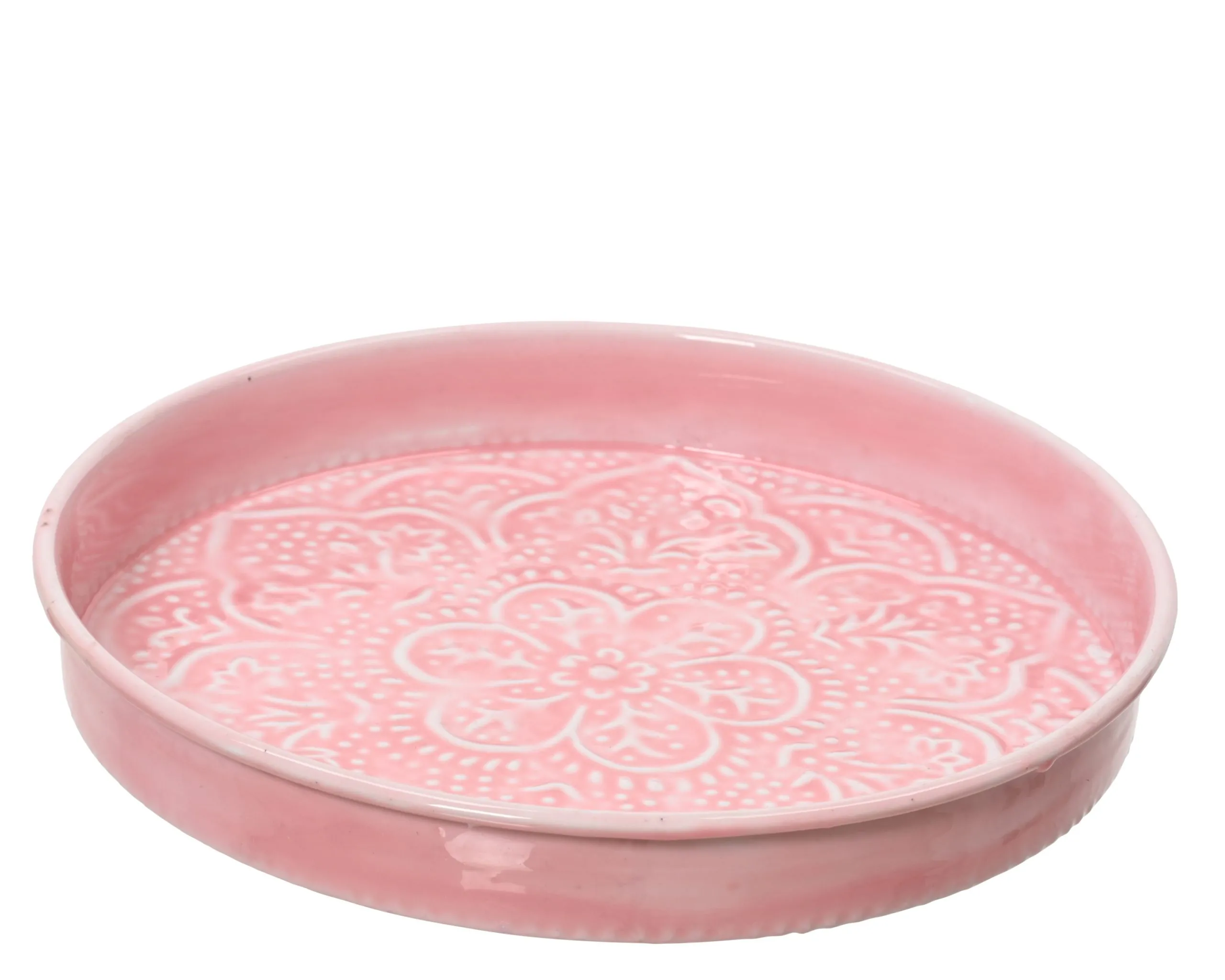 Dekoteller RETRO rosa 454303