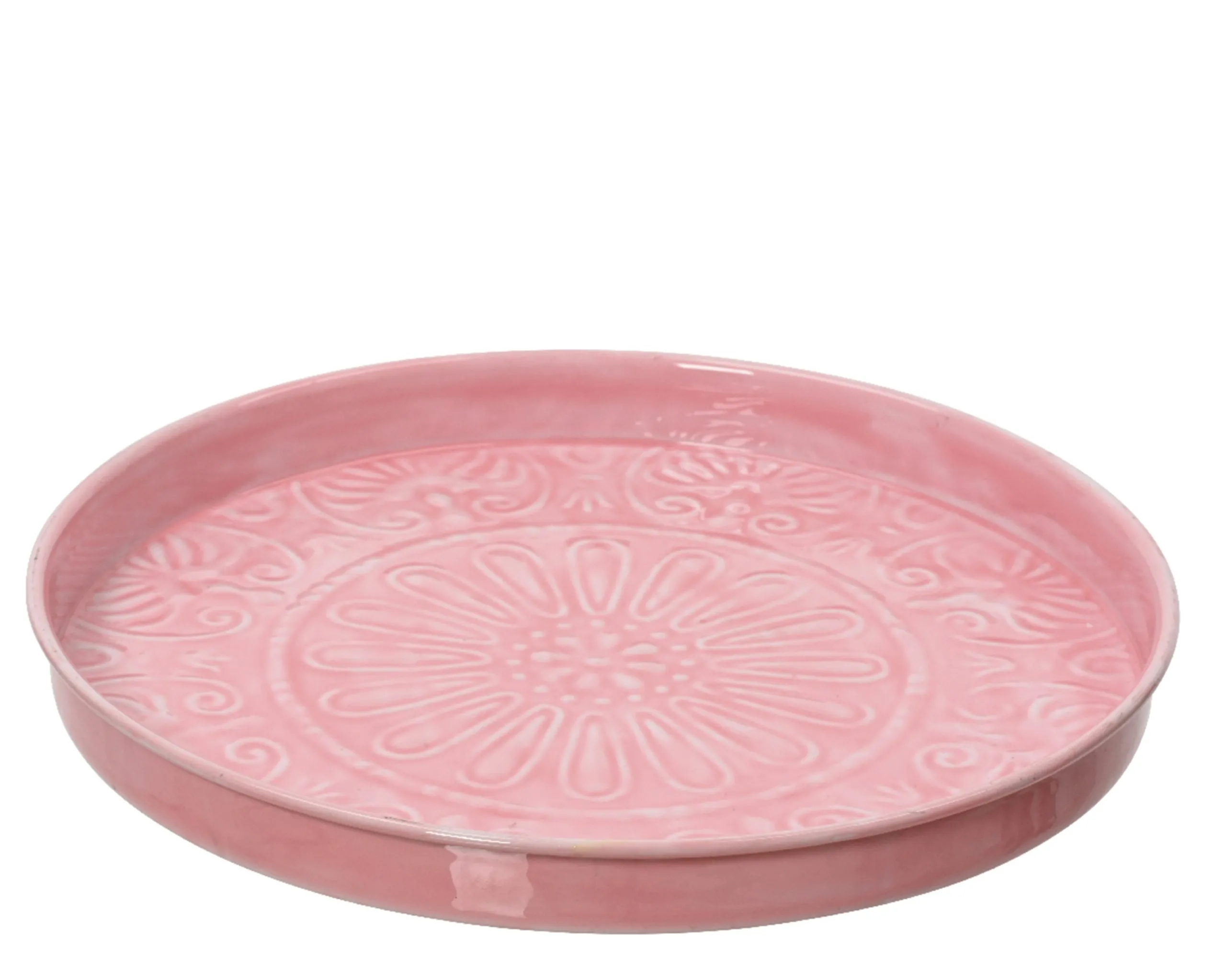 Dekoteller RETRO rosa 455188