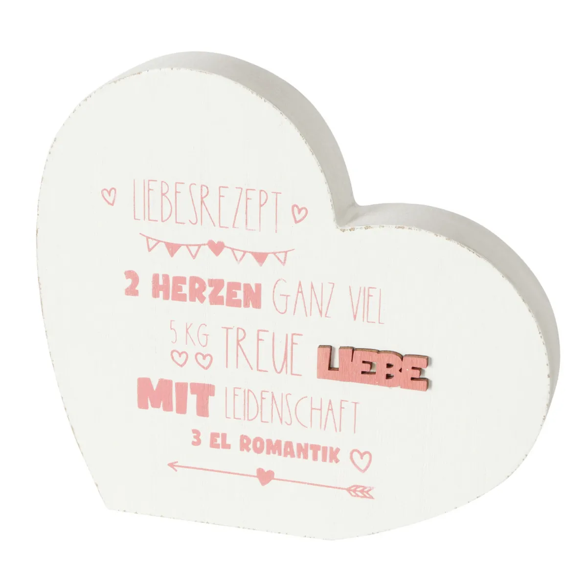 Dekoaufsteller LIEBESREZEPT 459550