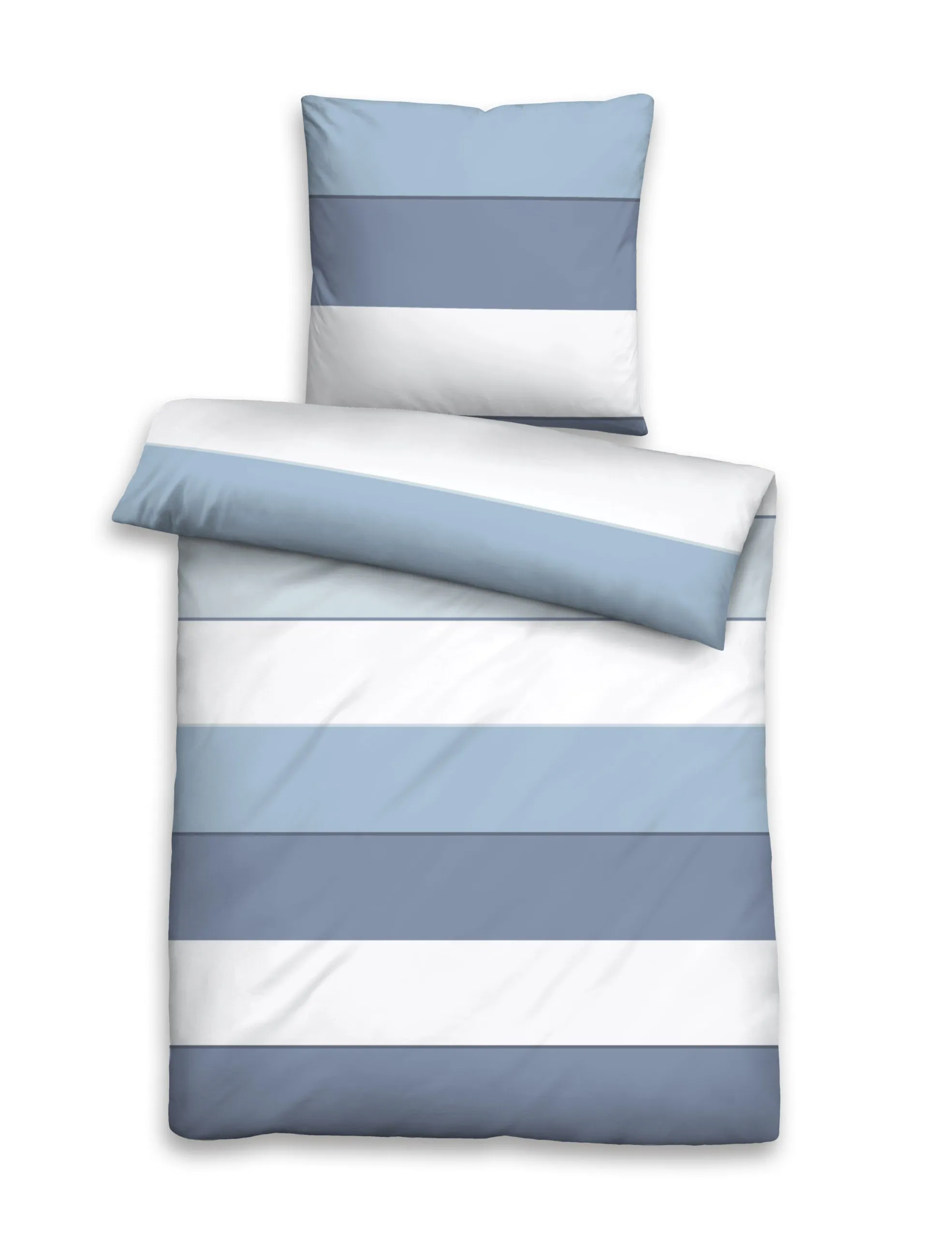 Bettwäsche SATIN taubenblau 479515