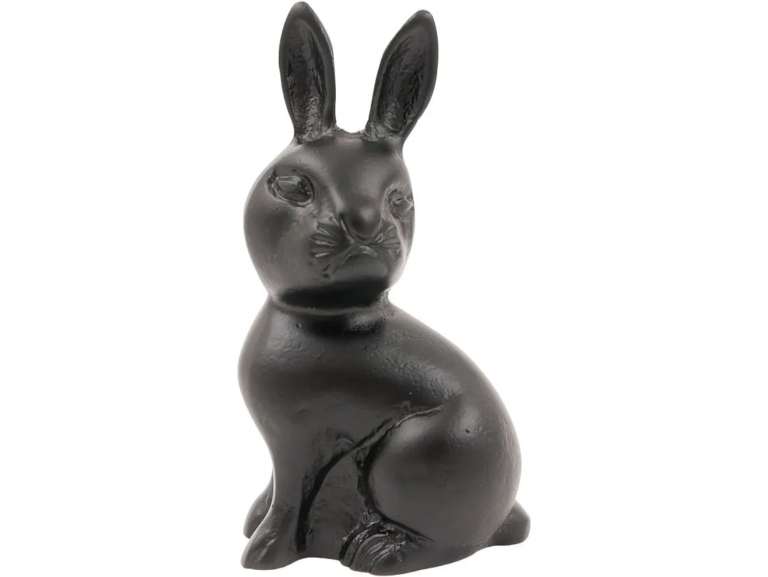 Dekofigur RABBIT schwarz 544994