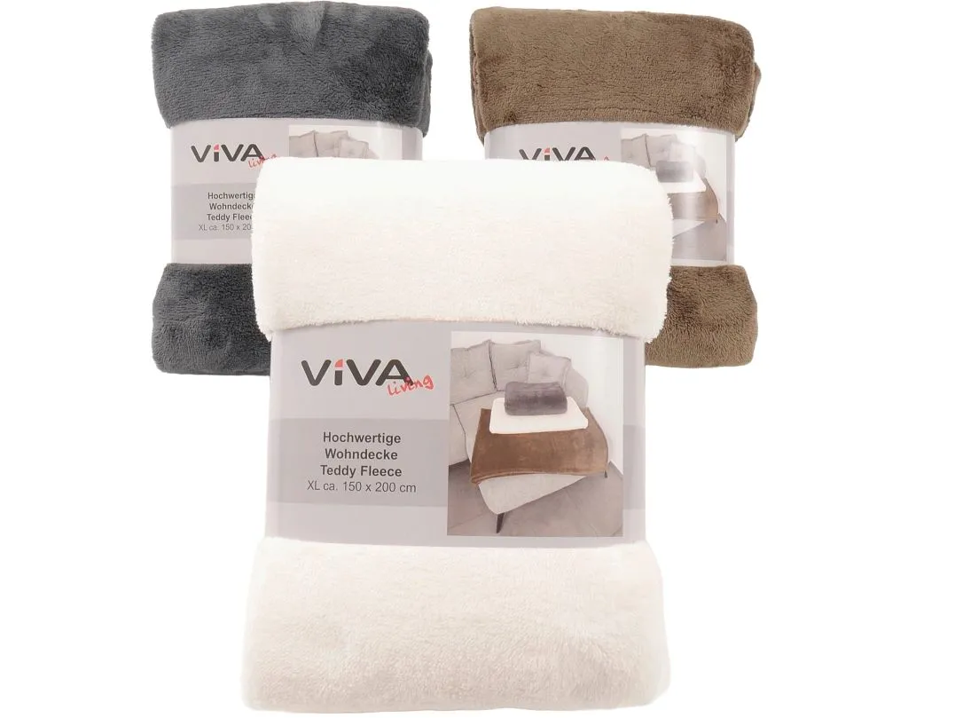 Decke FLEECE UNI 545037