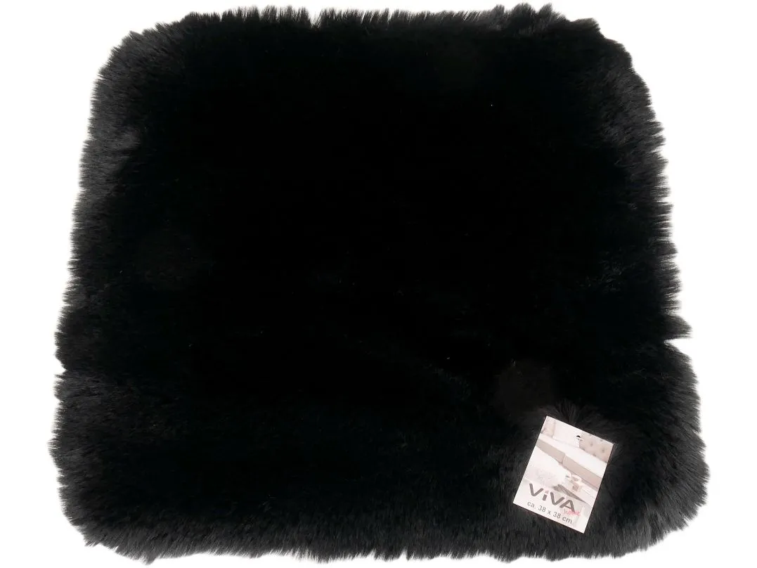 Kunstfell KUSCHEL schwarz 545047