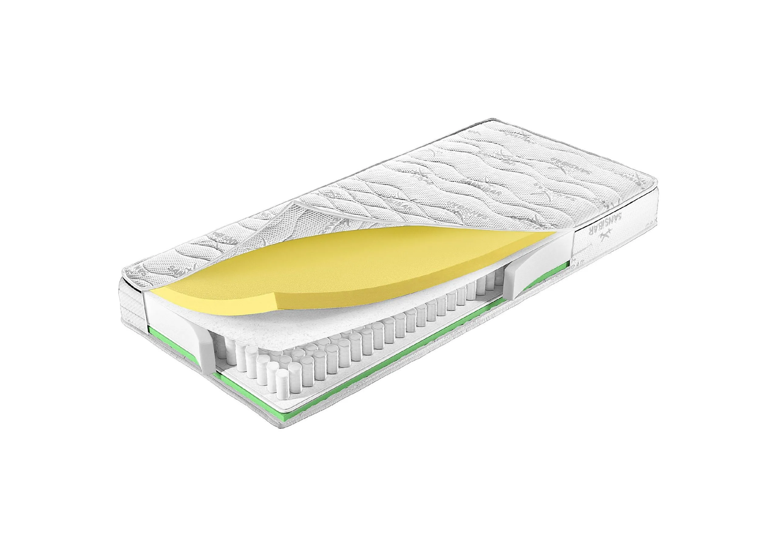 Taschenfederkernmatratze SANSIBAR EGDAL 546445