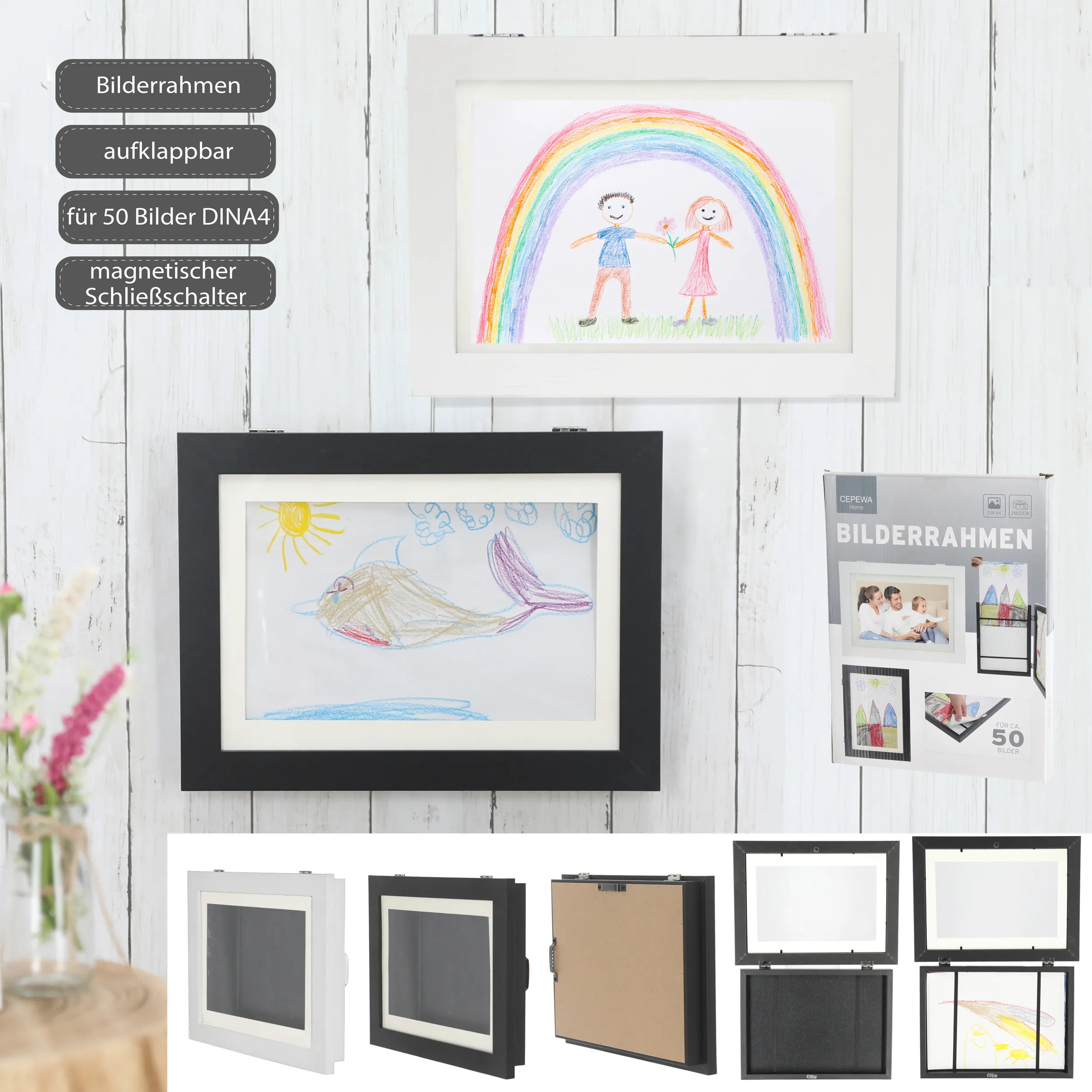 Bilderrahmen KUNSTWERKE KIDS 564457