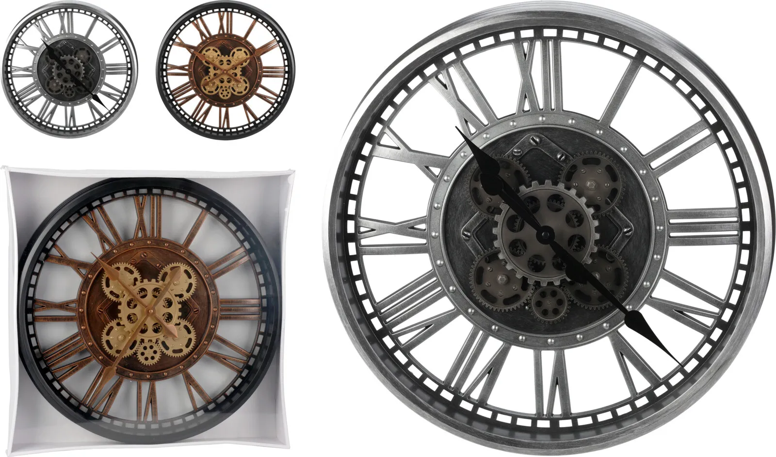 Wanduhr INDUSTRIAL 580902