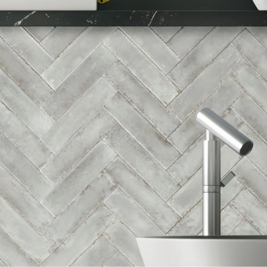 VIVA METALLICA METALBRICK GREY LUX 6X24