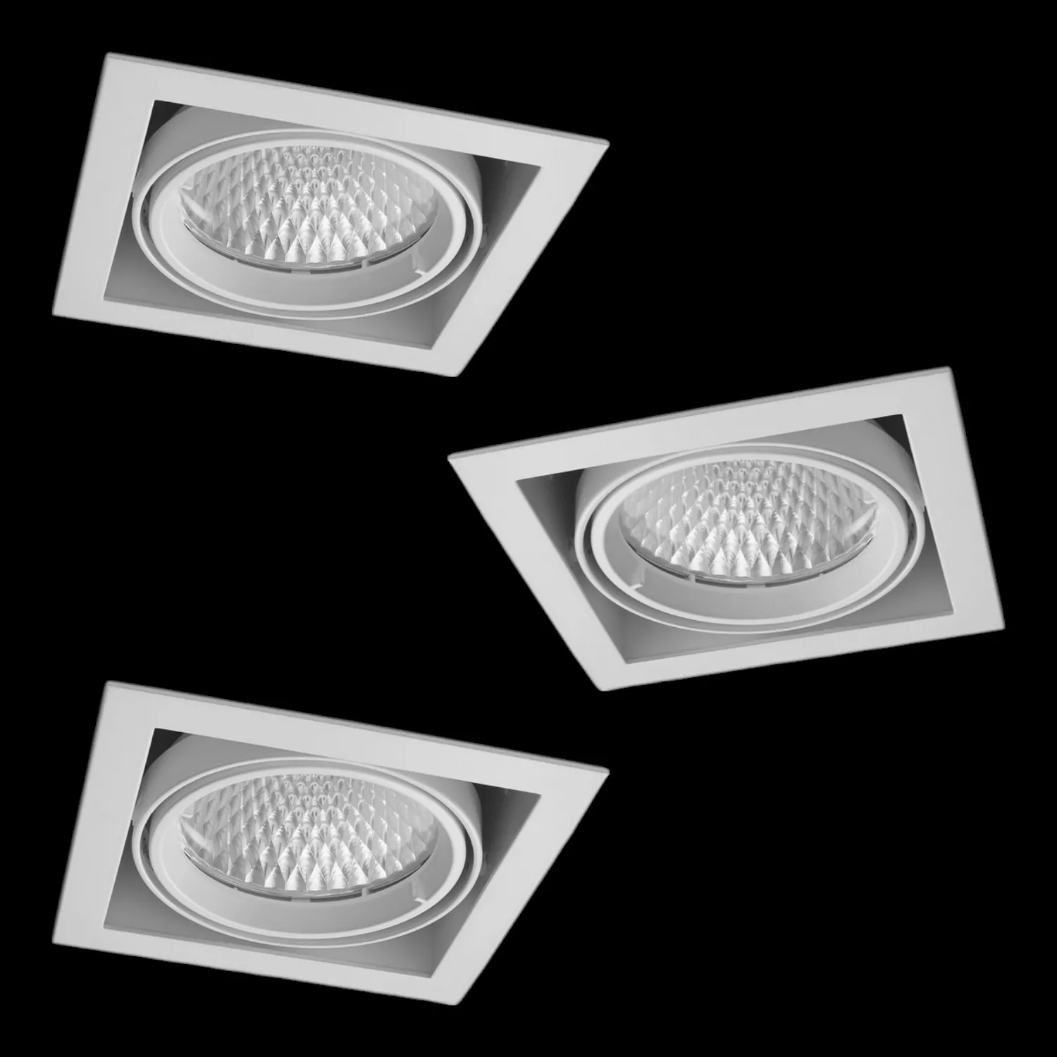 Arcchio Adin Led Einbaulampe Deckenlampe Deckenlicht Leuchte 4.000 K 3 Stück B-Ware