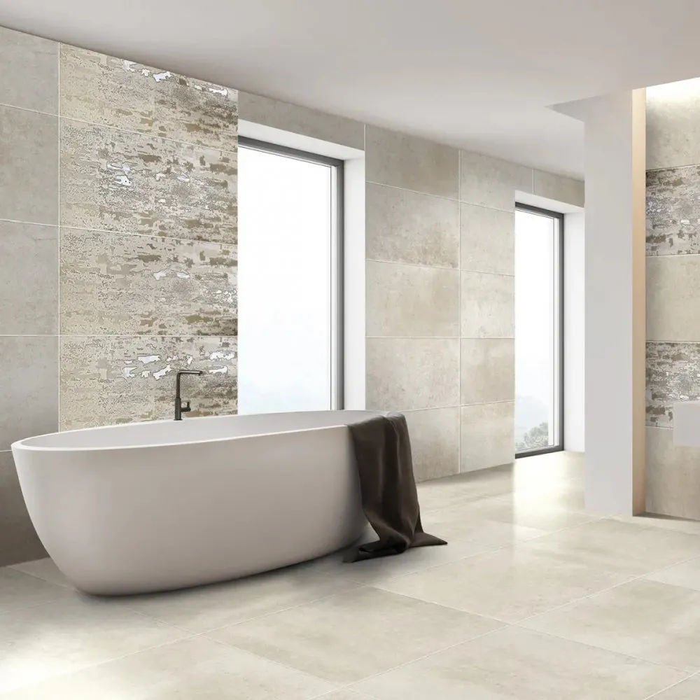 BRENNERO CERAMICHE FLIESEN MOOD SAND NATURAL REKTIFIZIERT 90X90
