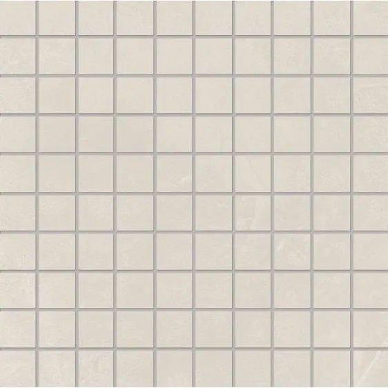 EMILCERAMICA TOTALOOK MOSAICO 3X3 BIANCO NATURAL 30X30