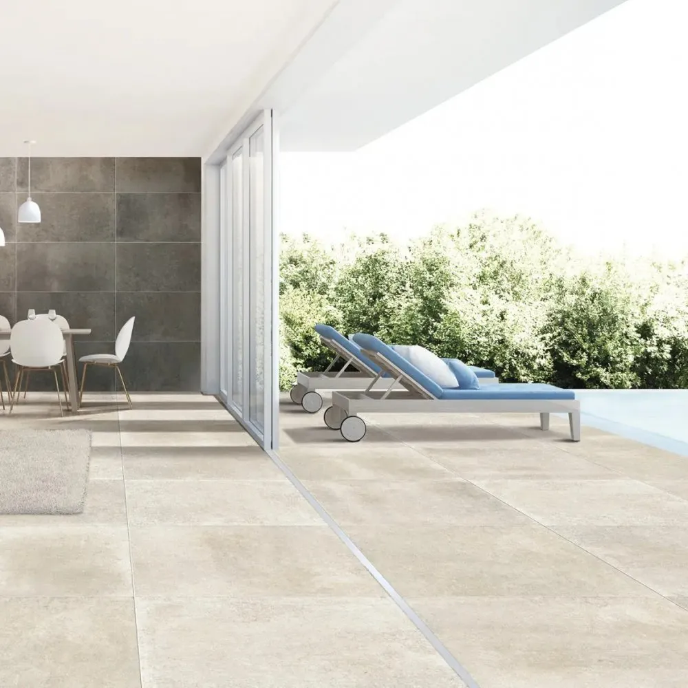 BRENNERO CERAMICHE FLIESEN MOOD SAND R11 NATURAL REKTIFIZIERT 45X90