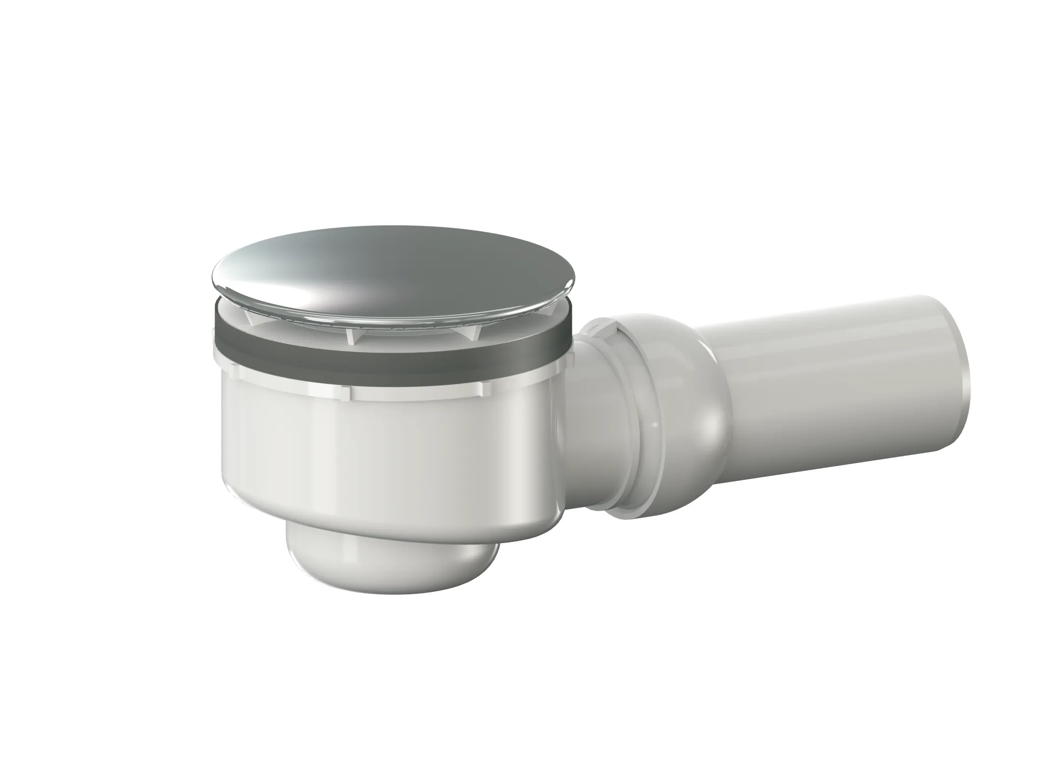 Duschwannenablauf ORIO, Haube verchromt, DN 50