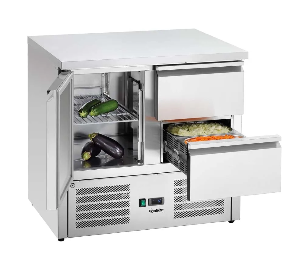 Bartscher Mini-Kühltisch 900T1S2