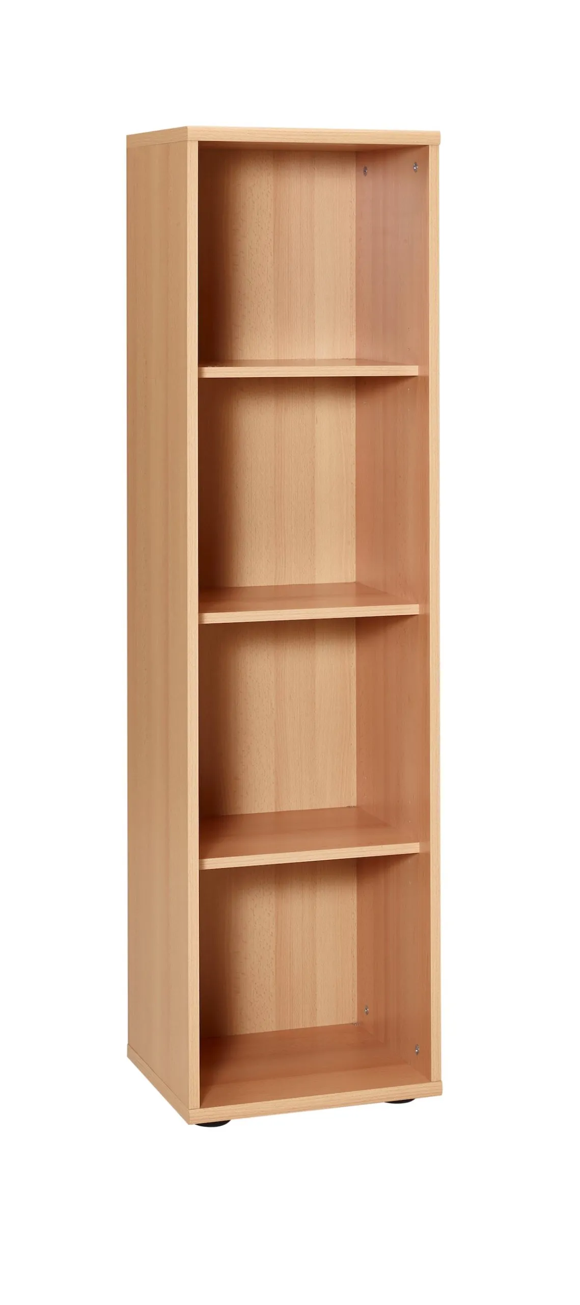 Möbelpartner Aktenregal Lion | Large | HxBxT 153x40x40cm | 4 Fächern | Buche