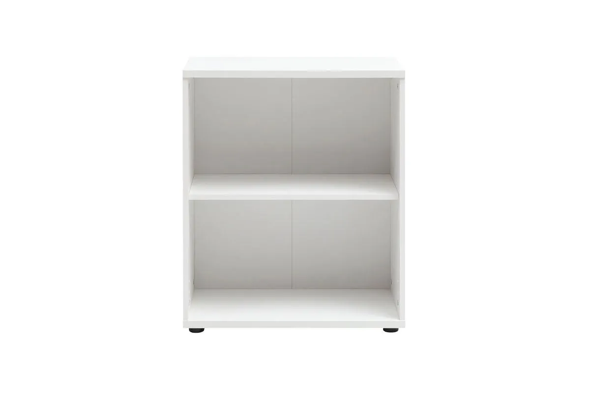 Möbelpartner Aktenregal Tiger| Small | HxBxT 77x65x34cm | 2 Fächern | Weiß