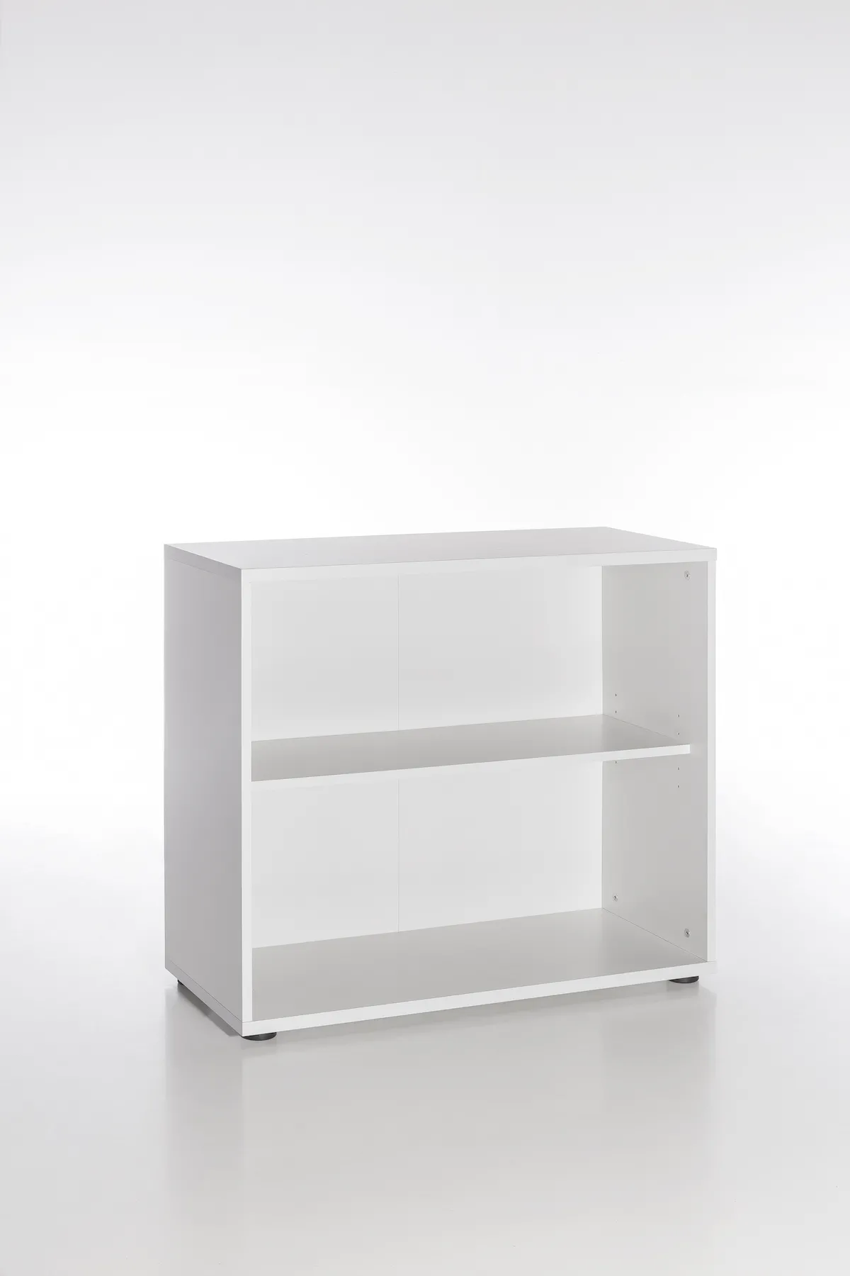 Möbelpartner Aktenregal Bird | HxBxT 78x85x40cm | 2 Fächern | Lichtgrau