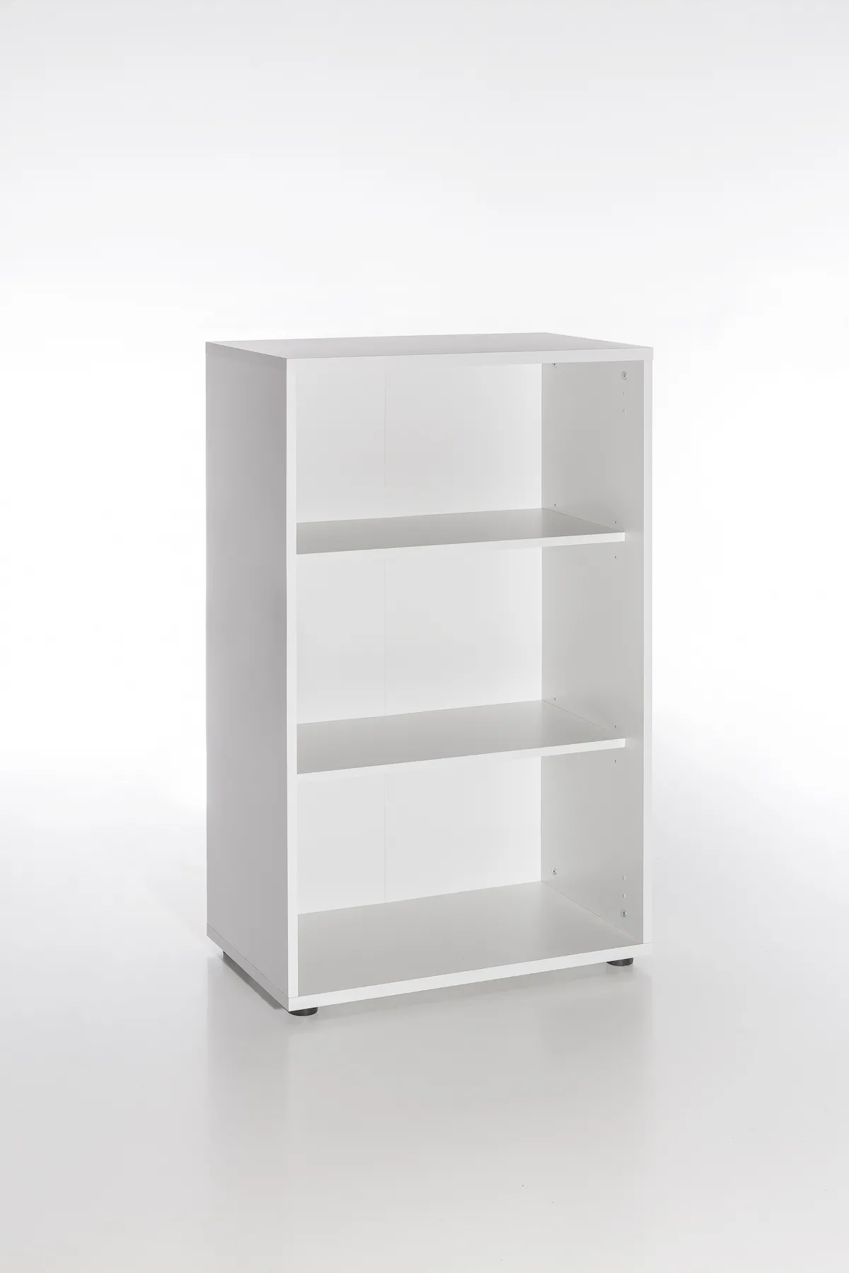 Möbelpartner Aktenregal Bird | Tall | HxBxT 110x65x40cm | 3 Fächern | Lichtgrau