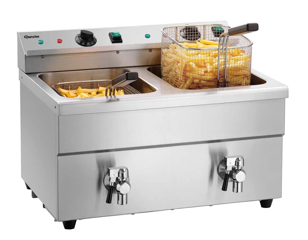 Bartscher Induktions-Fritteuse 2x8L Plus