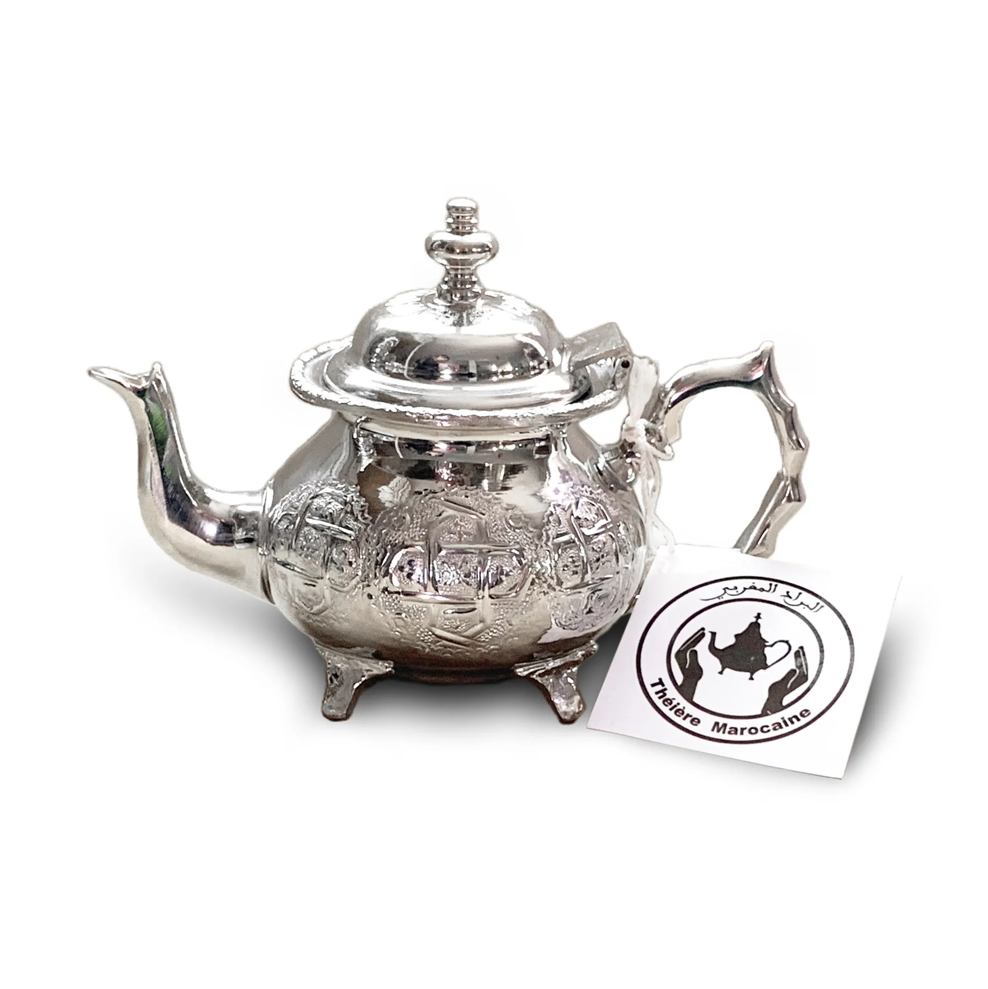 Teekanne 'Soltane', silber, B 18 cm, H 11 cm, L 10 cm